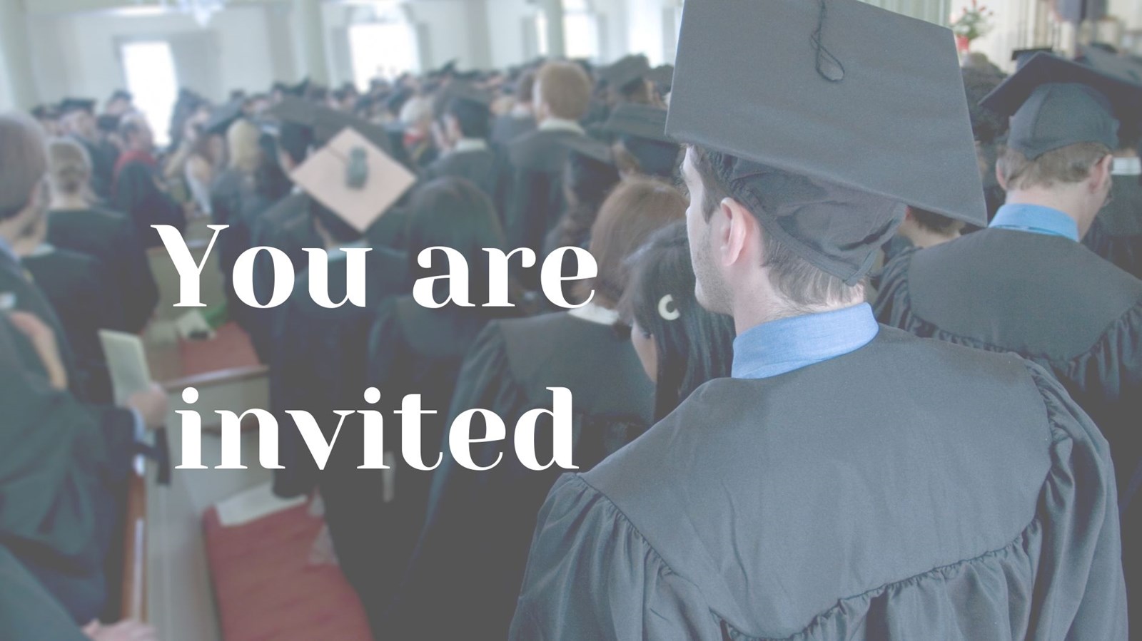You are invited